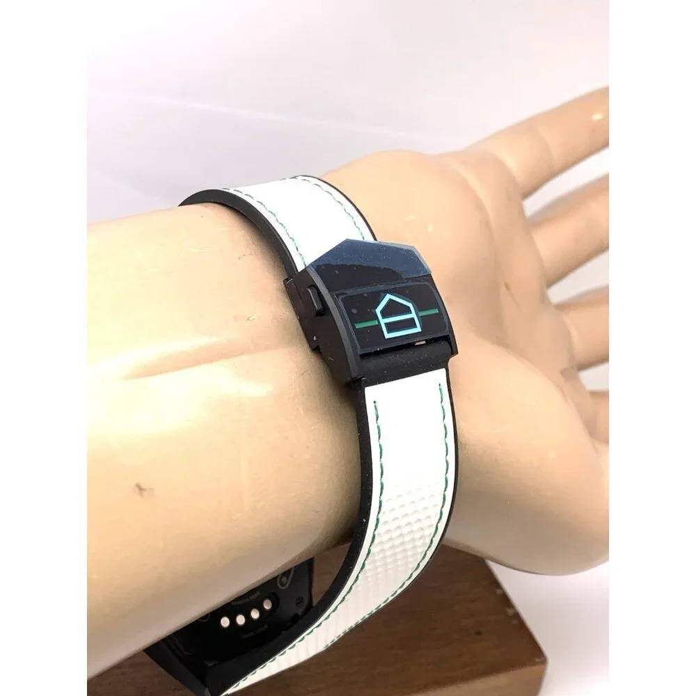 Tag Heuer Connected Mens Watch SBR8A81 Golf Edition Smartwatch White Rubber 45mm
